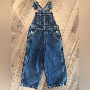 🌶️ Lucky Brand Denim Overalls with Button Details. Size 2T